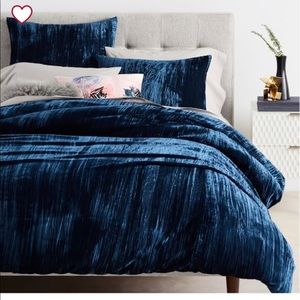 West Elm Duvet Cover and Shams